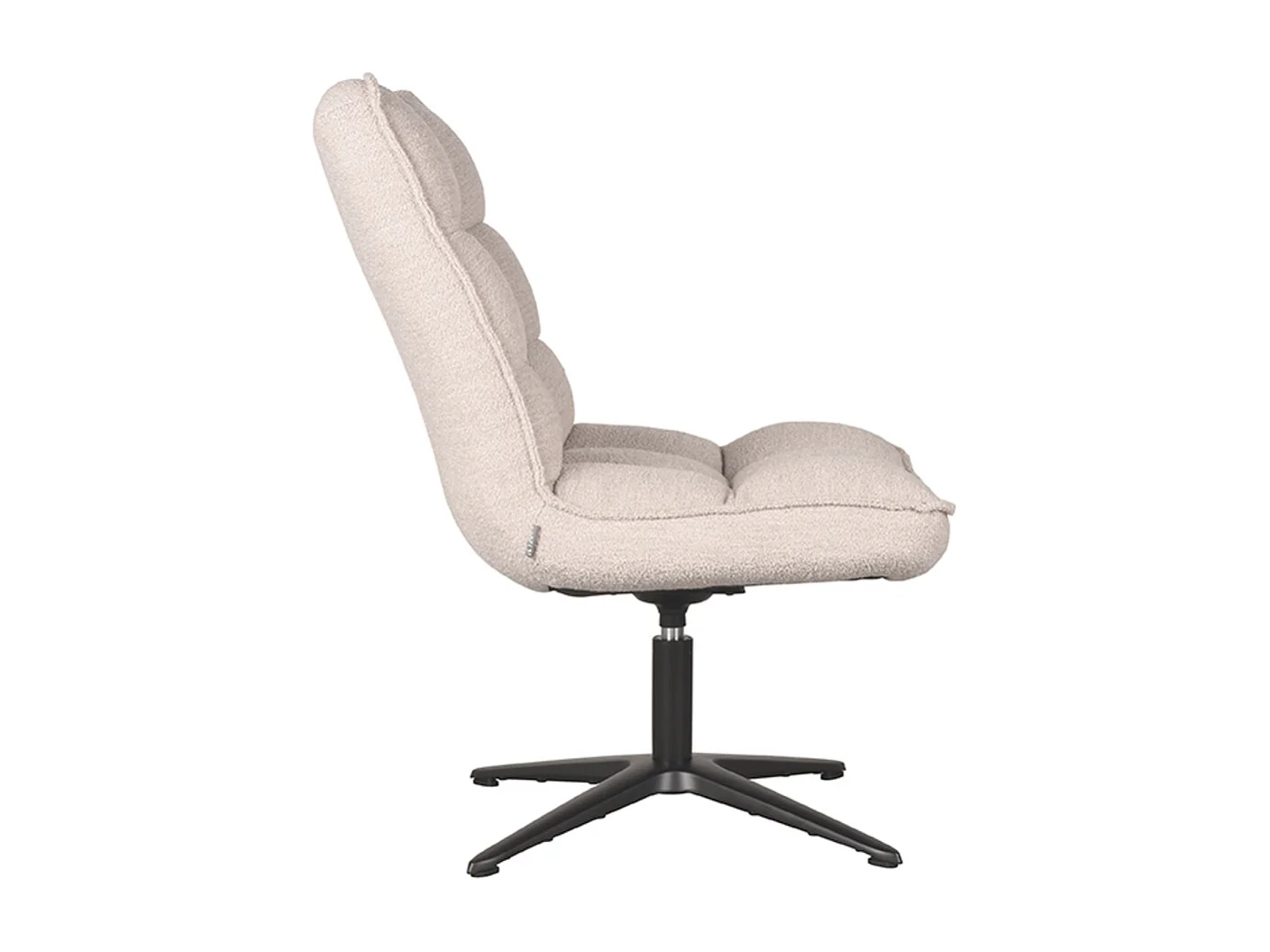 Fauteuil Vince - Naturel - Boucle