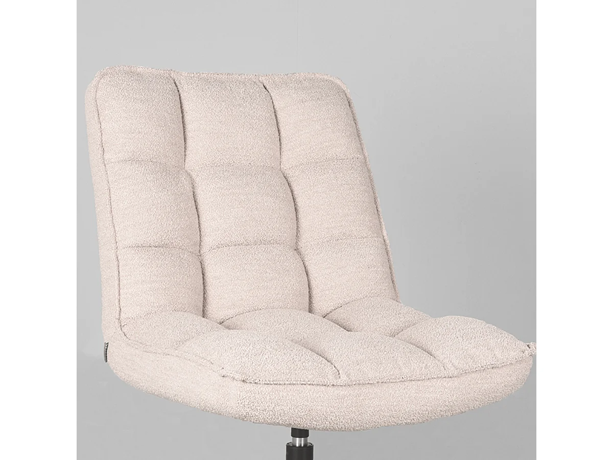 Fauteuil Vince - Naturel - Boucle