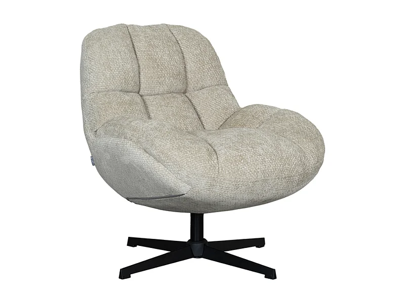 Fauteuil Huxley - Gris truffe - Elite