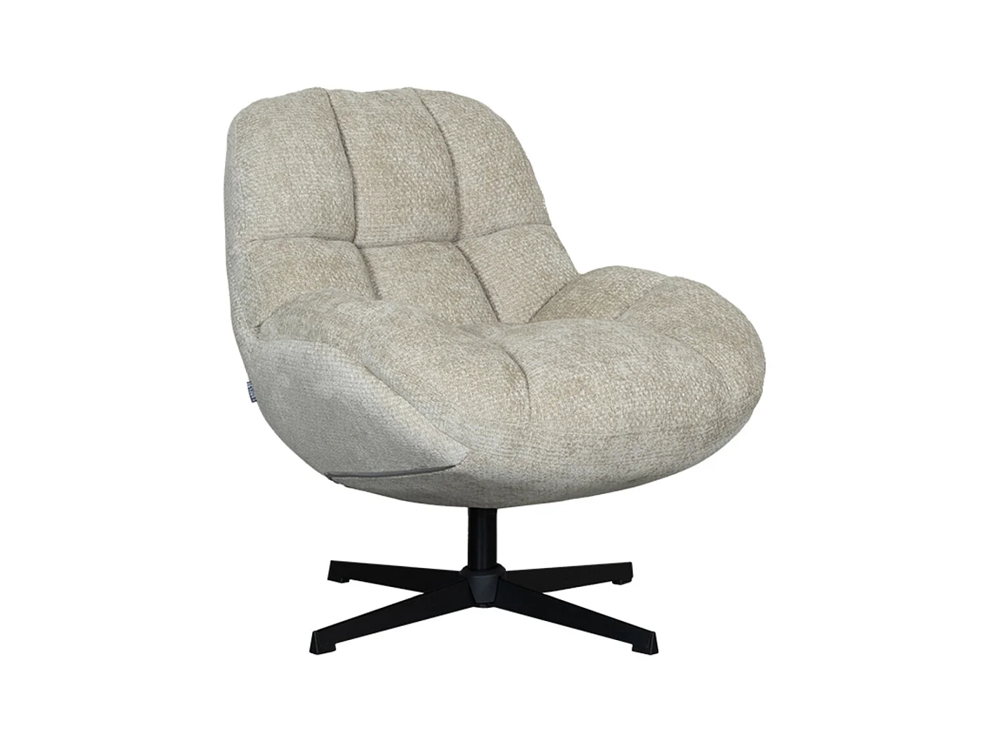 Fauteuil Huxley - Gris truffe - Elite