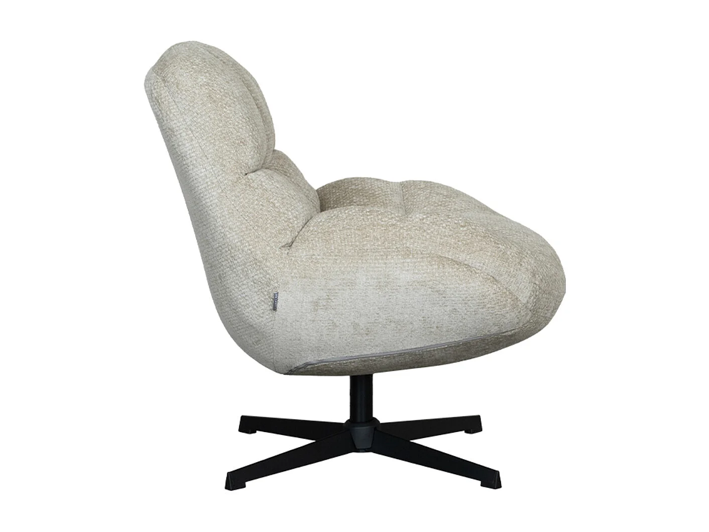 Fauteuil Huxley - Gris truffe - Elite