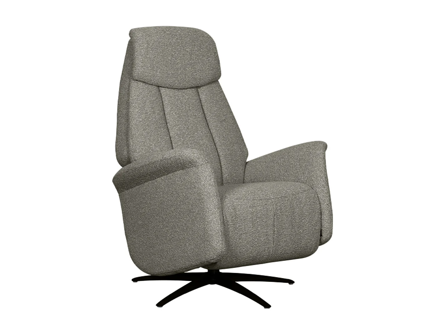 Fauteuil Oslo - Gris truffe - Boucle