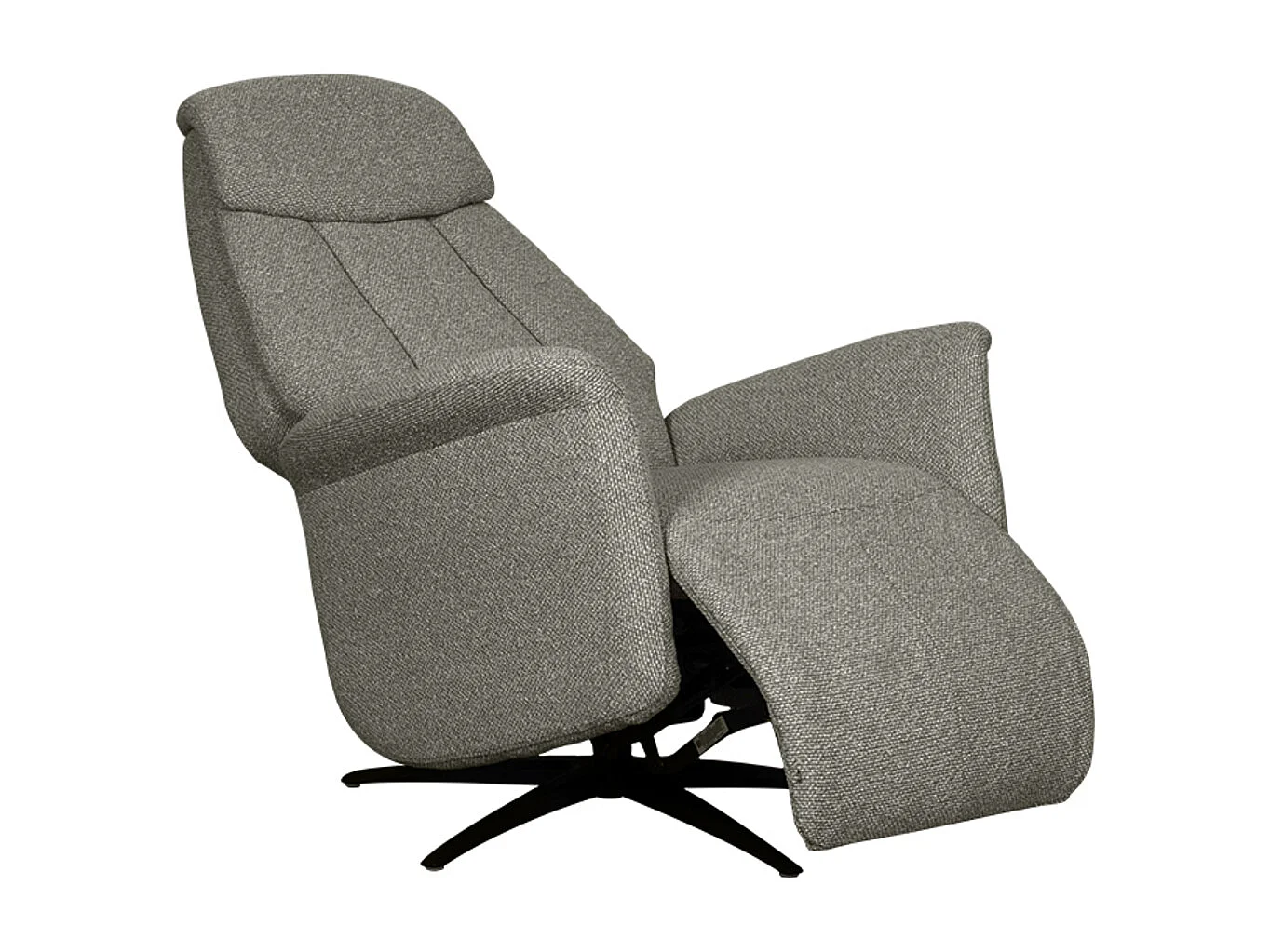Fauteuil Oslo - Gris truffe - Boucle