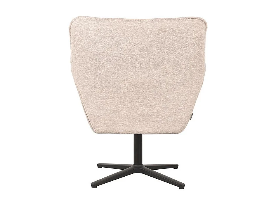 Fauteuil Ian 76x72x87 cm - Naturel - Boucle
