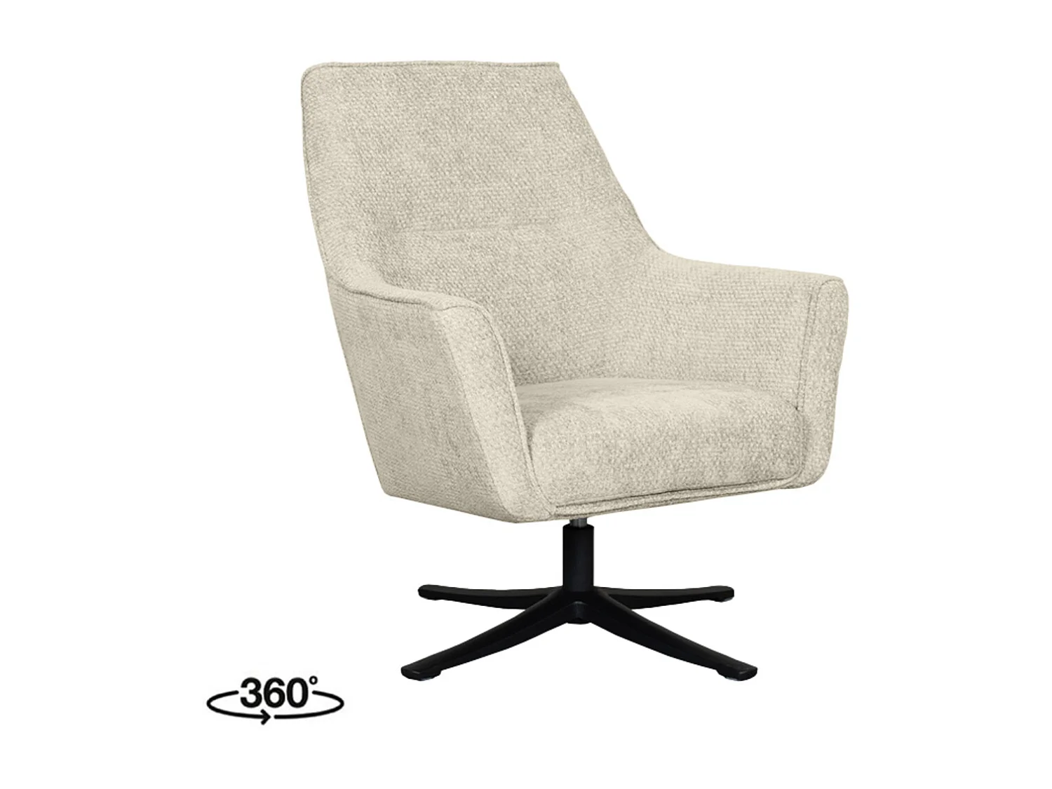 Fauteuil Tod - Naturel - Elite