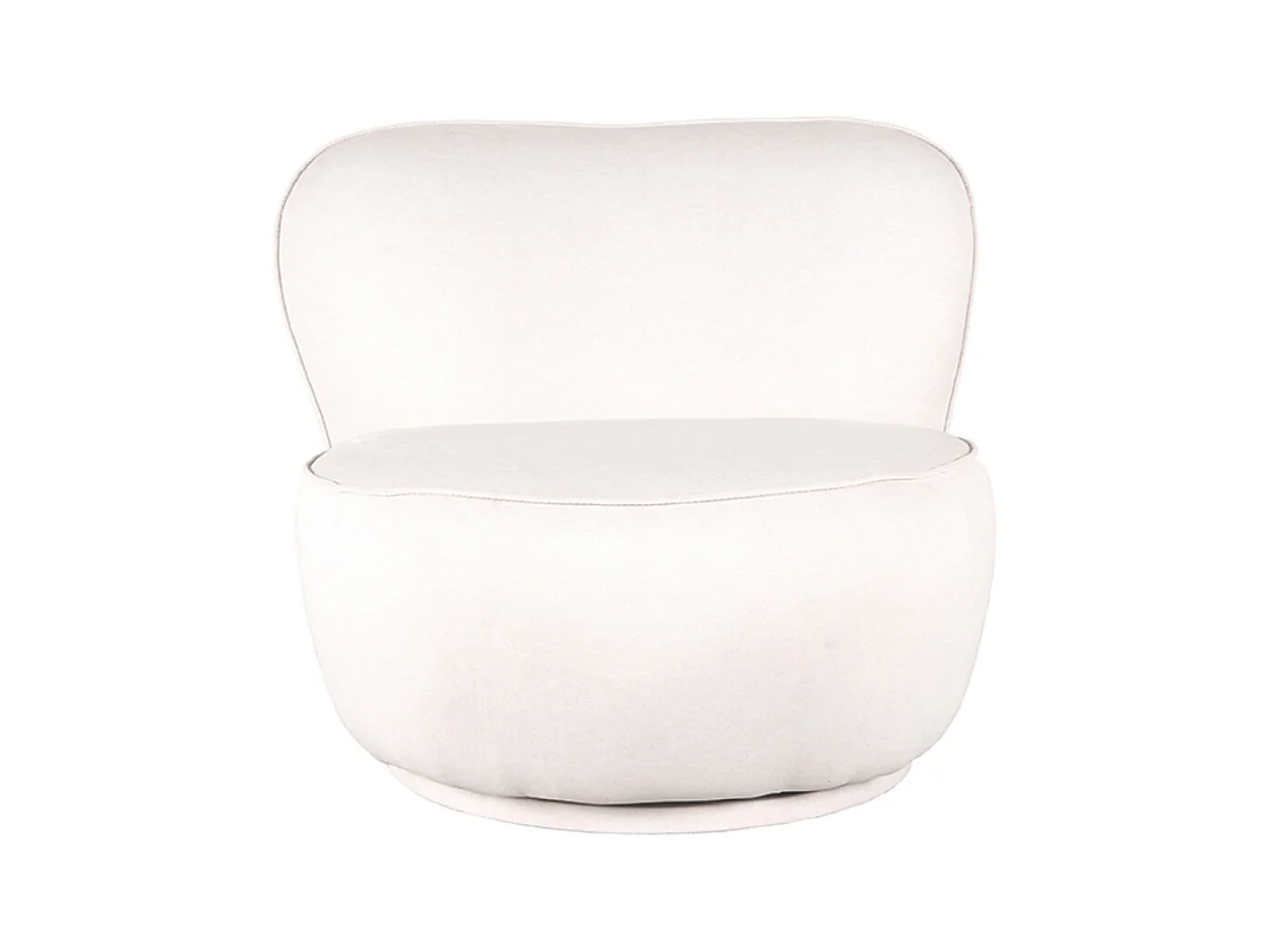 Fauteuil Bunny 90x90x75 cm - Crème - Explore