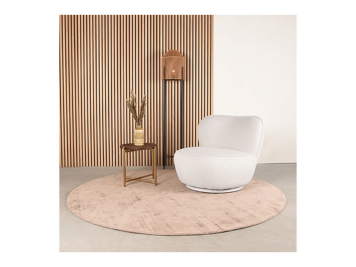 Fauteuil Bunny 90x90x75 cm - Crème - Explore