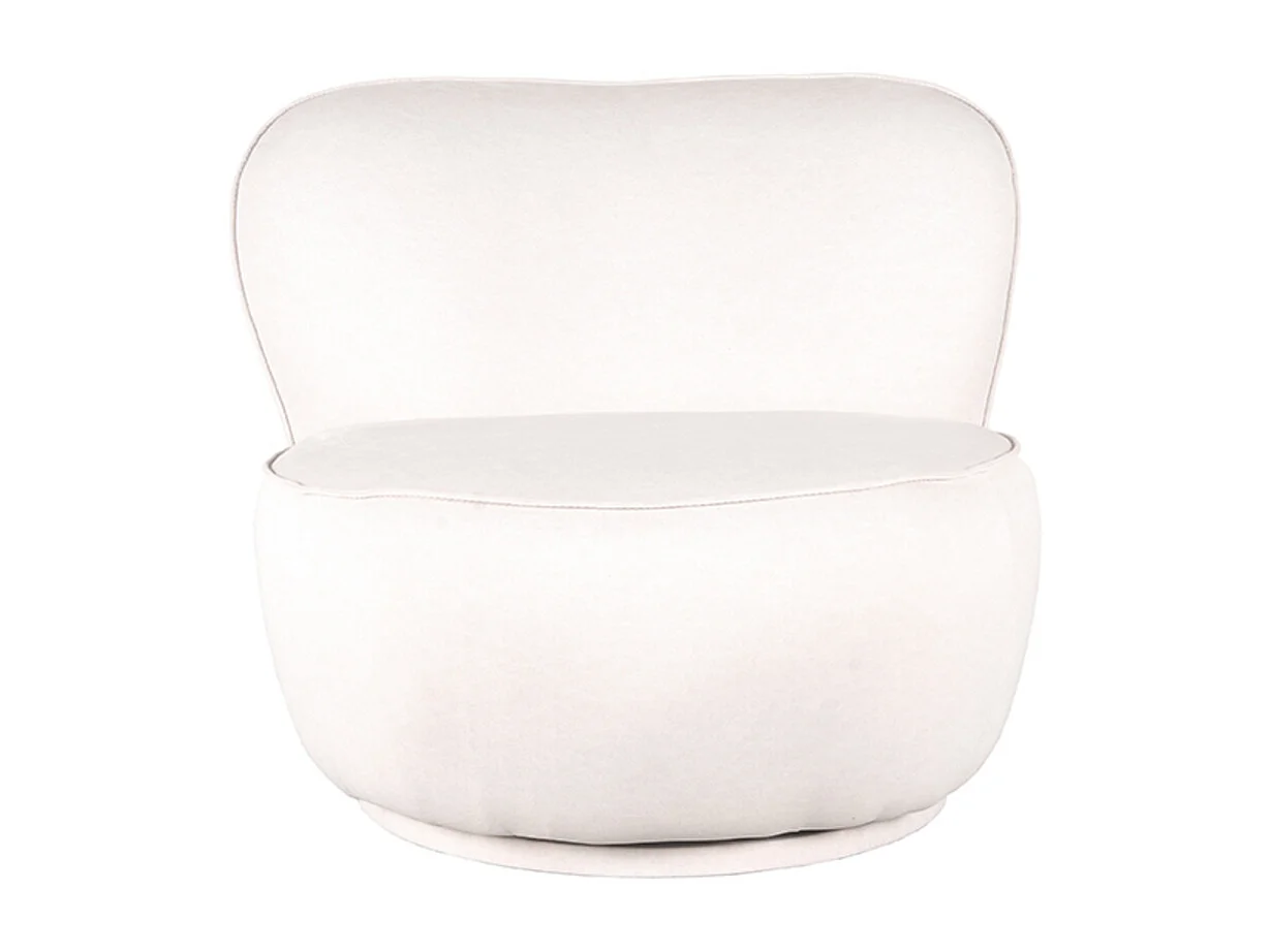 Fauteuil Bunny 90x90x75 cm - Crème - Explore