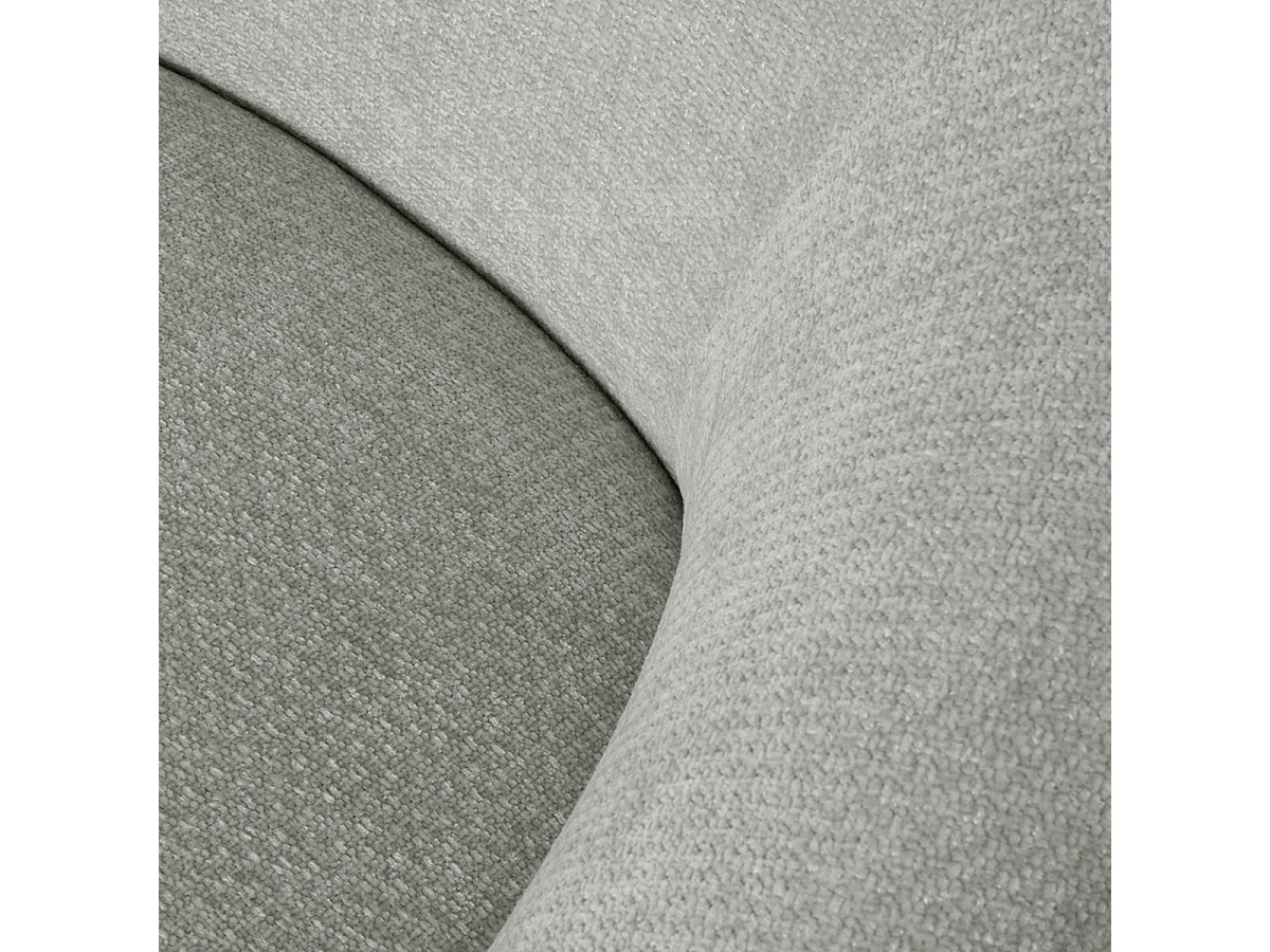 Fauteuil Alby - Naturel - Tissu