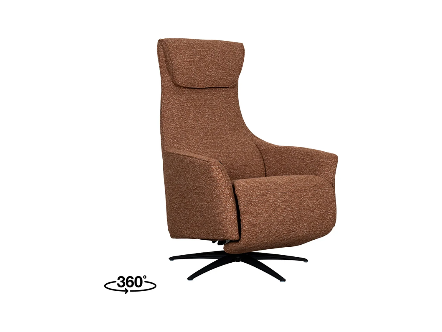 Fauteuil Lund - Corail - Boucle