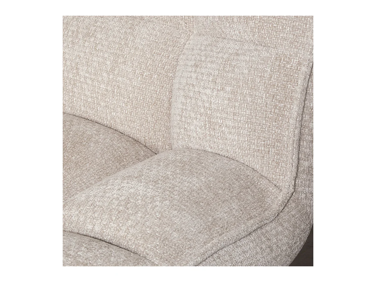 Fauteuil Vince - Naturel - Elite - 63x74x91 cm