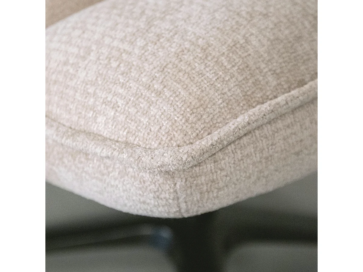 Fauteuil Vince - Naturel - Elite - 63x74x91 cm