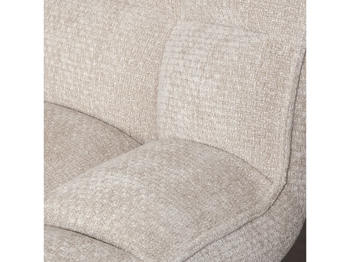 Fauteuil Vince - Naturel - Elite - 63x74x91 cm