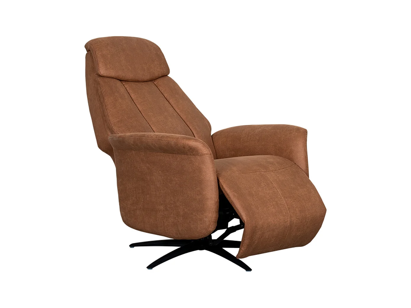 Fauteuil Oslo - Cognac - Micro Suede