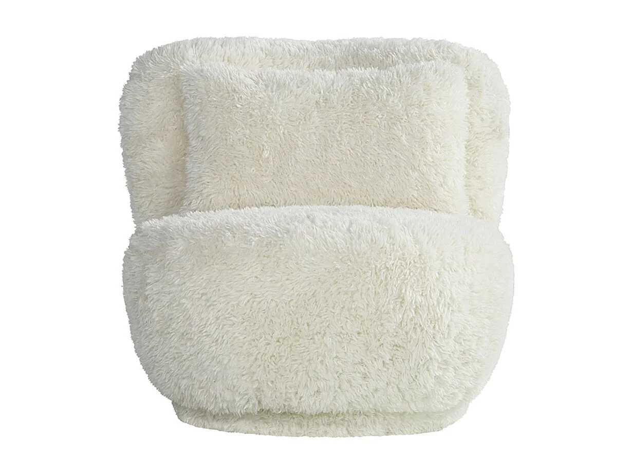 Fauteuil Doodle - Crème - Stof - 90x87x73 cm