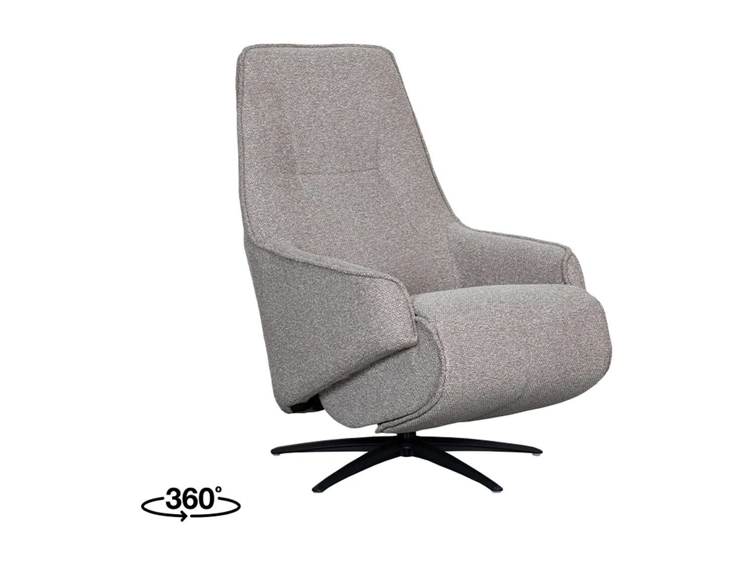 Odense Sessel - Trüffelgrau - Boucle