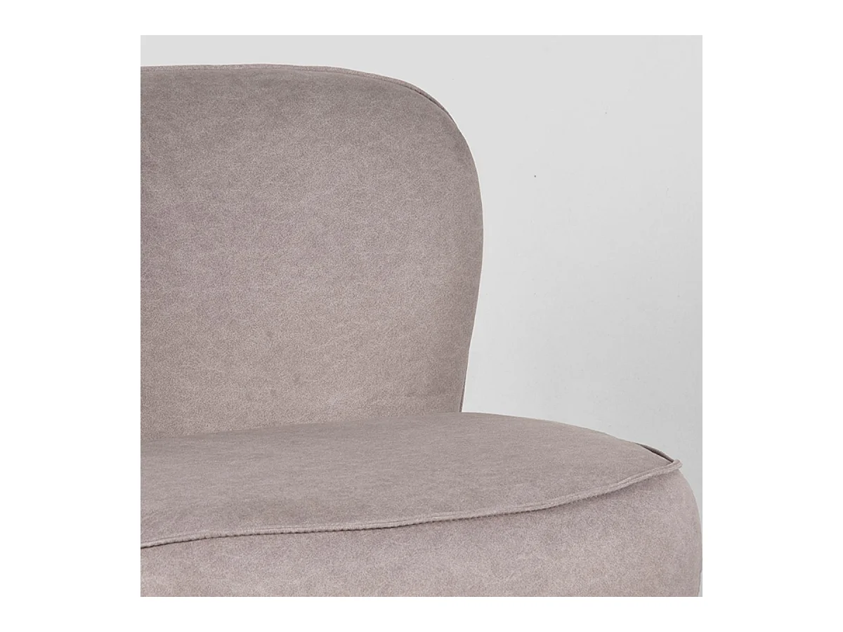 Fauteuil Bunny 90x90x75 cm - Taupe - Explore