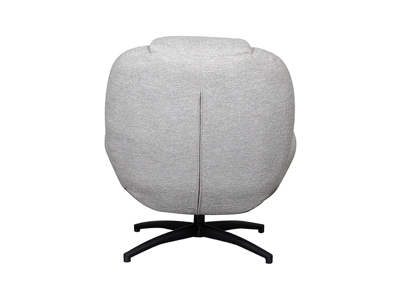 Fauteuil Clayton - Naturel - Tissu