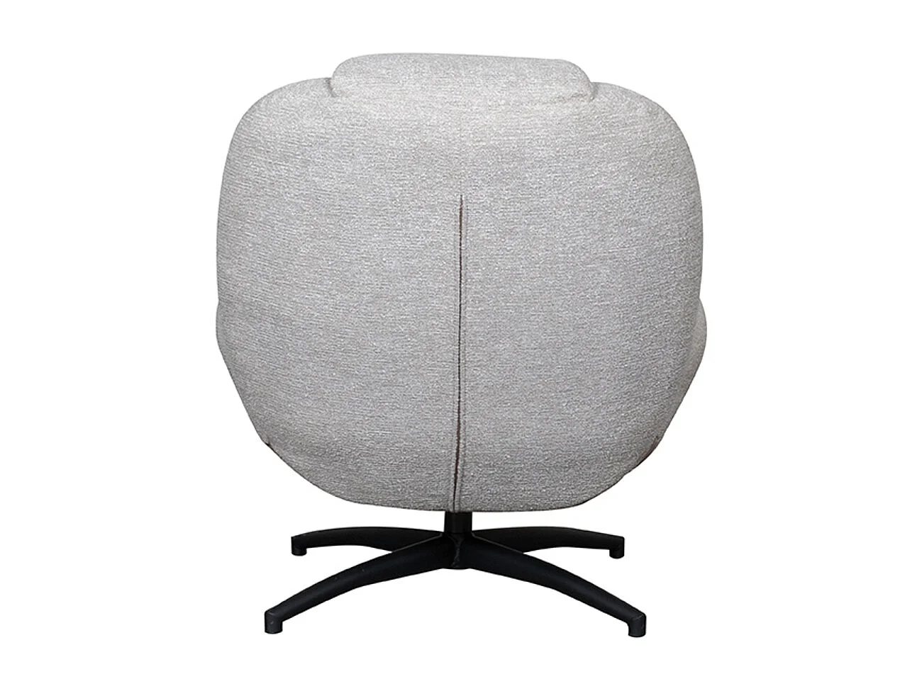 Fauteuil Clayton - Naturel - Tissu