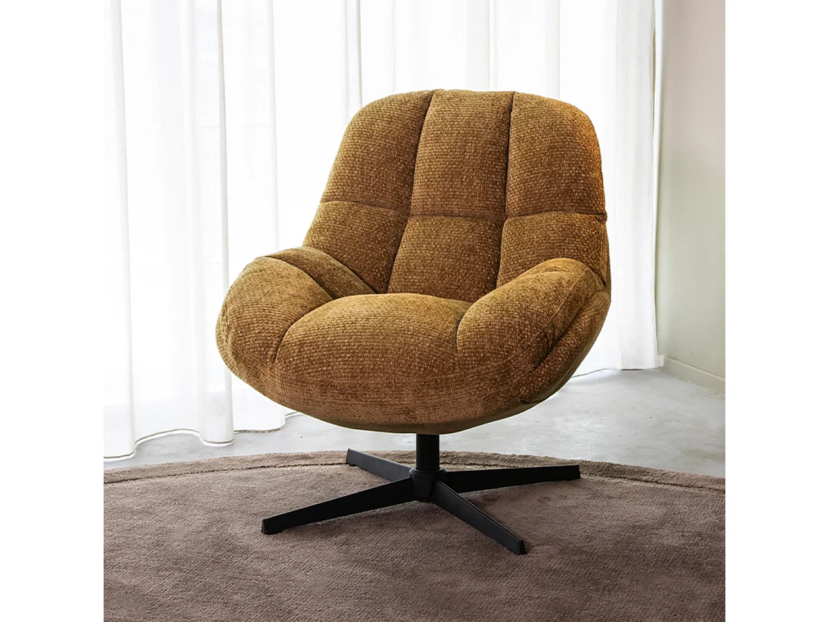 Fauteuil Huxley - Moutarde - Elite