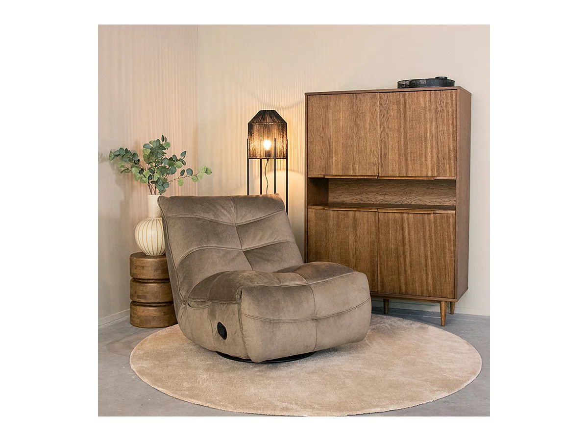 Fauteuil Take It Easy - Taupe - Cosmo
