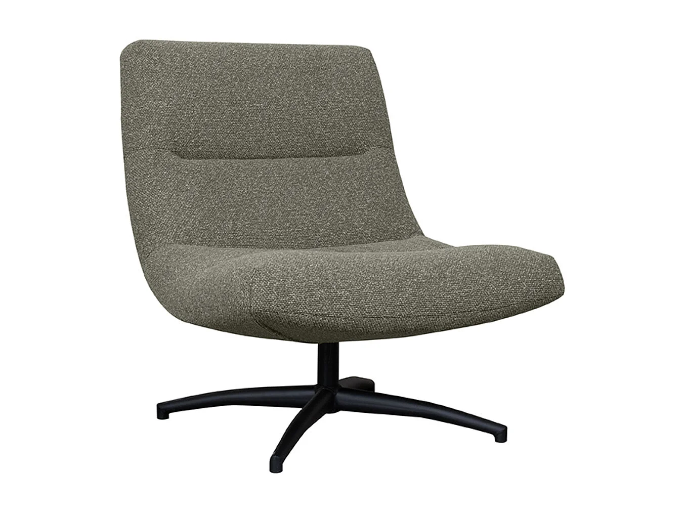 Fauteuil Calix - Gris truffe - Boucle