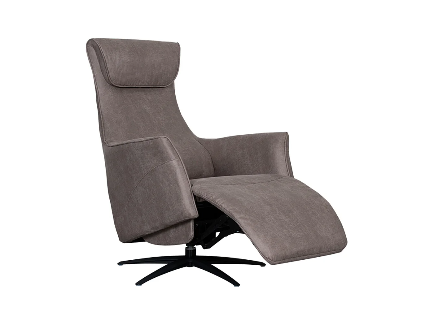 Sessel Lund - Taupe - Mikro-Wildleder