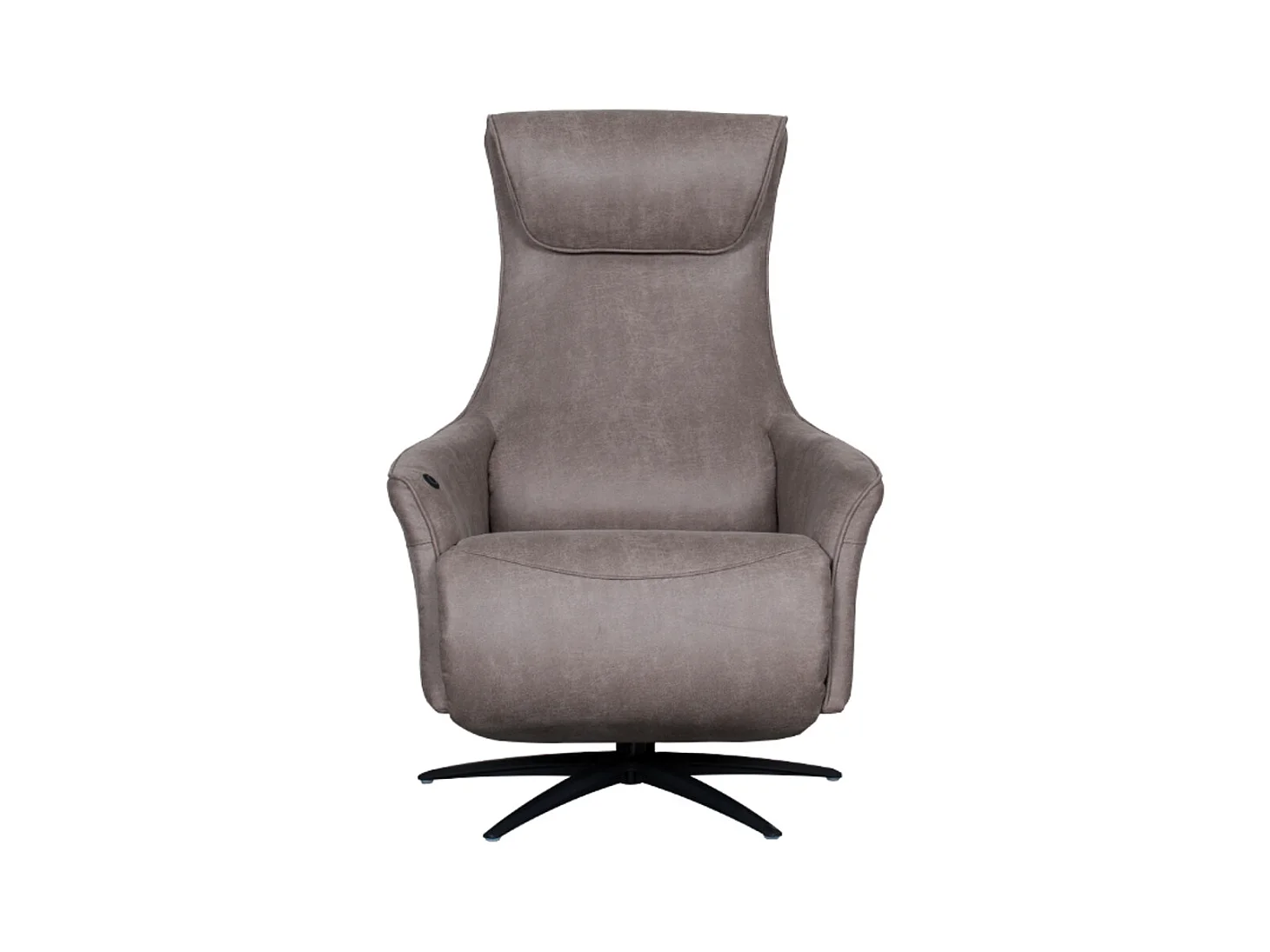 Sessel Lund - Taupe - Mikro-Wildleder