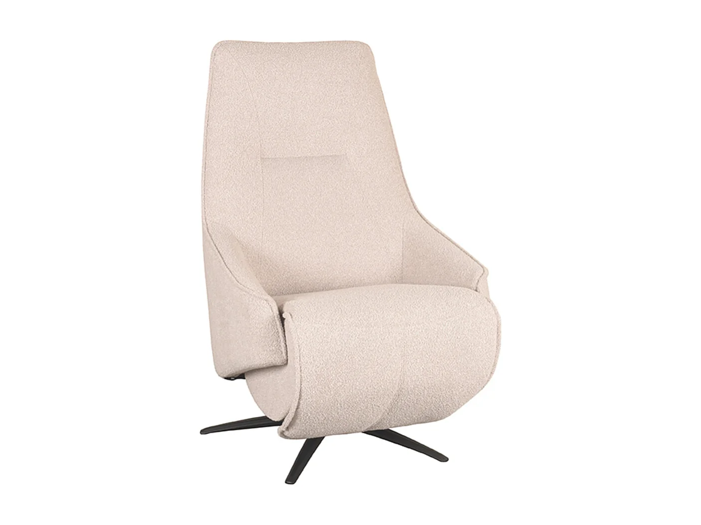 Sessel Odense - Natur - Boucle - Elektrisch - 87x68x110 cm