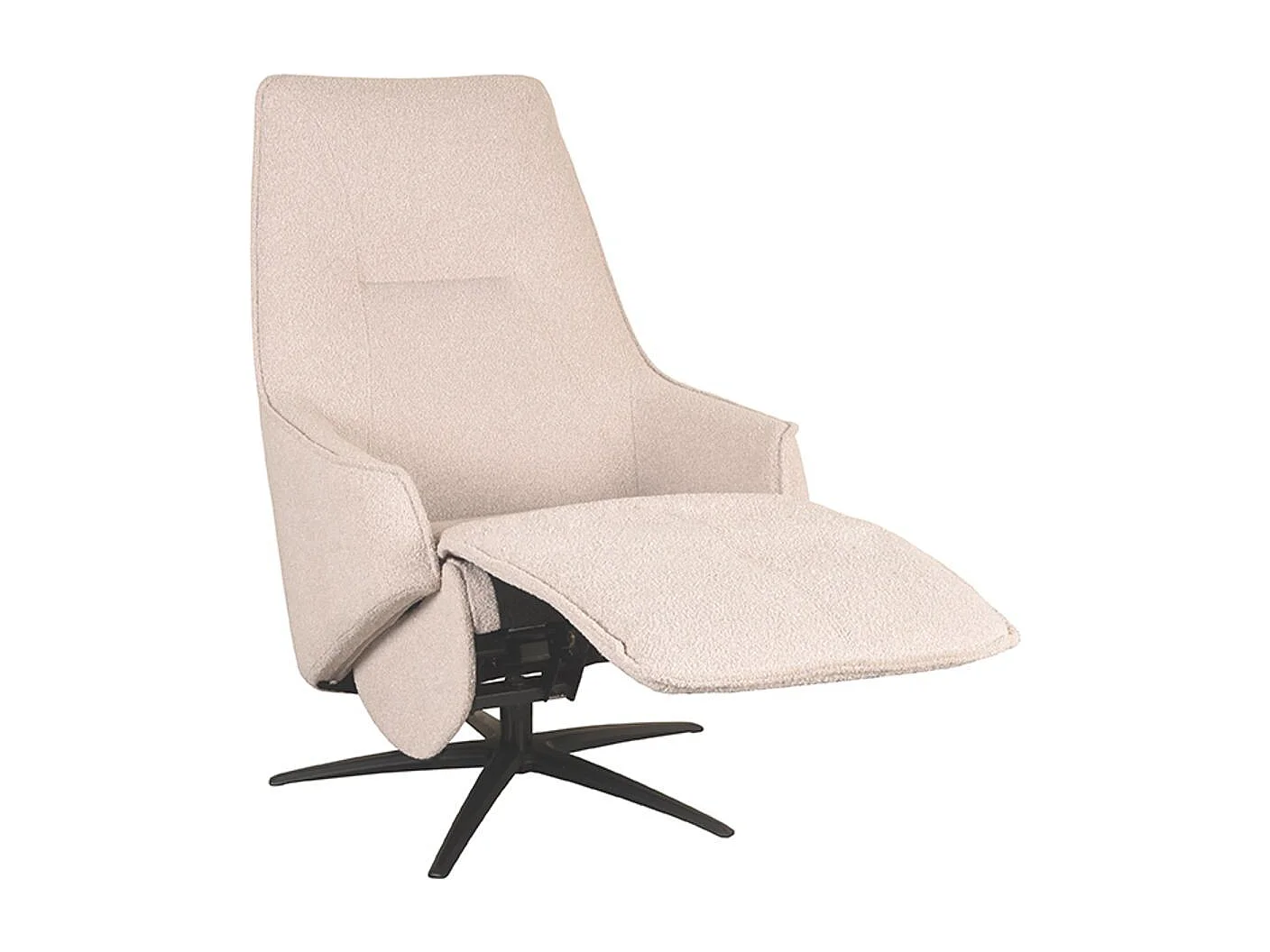 Sessel Odense - Natur - Boucle - Elektrisch - 87x68x110 cm