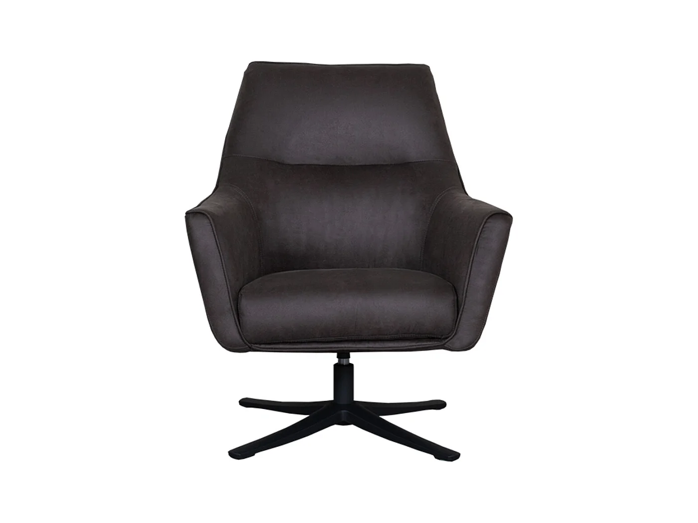 Fauteuil Tod - Anthracite - Micro Suede