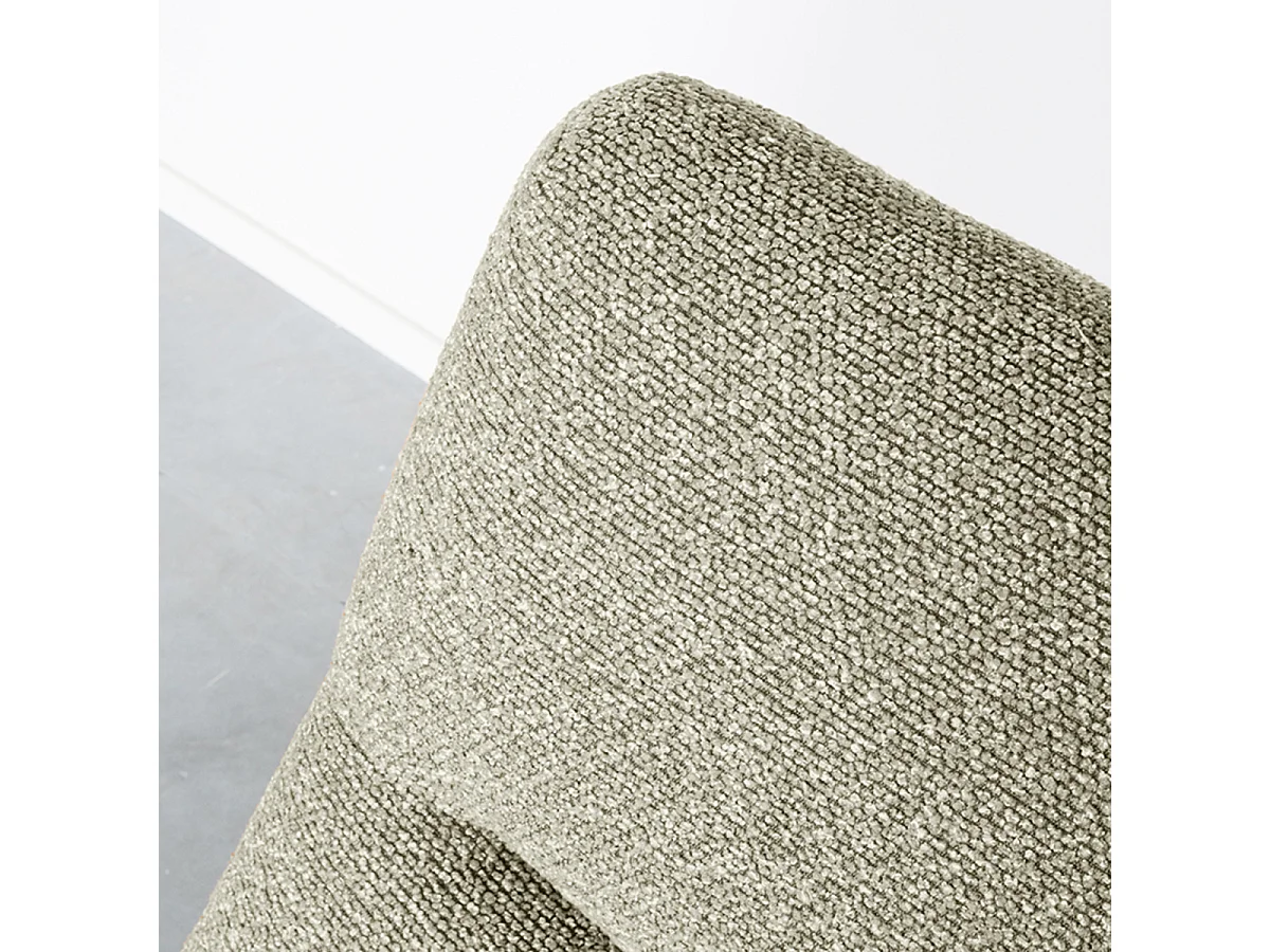 Fauteuil Calix - Naturel - Boucle