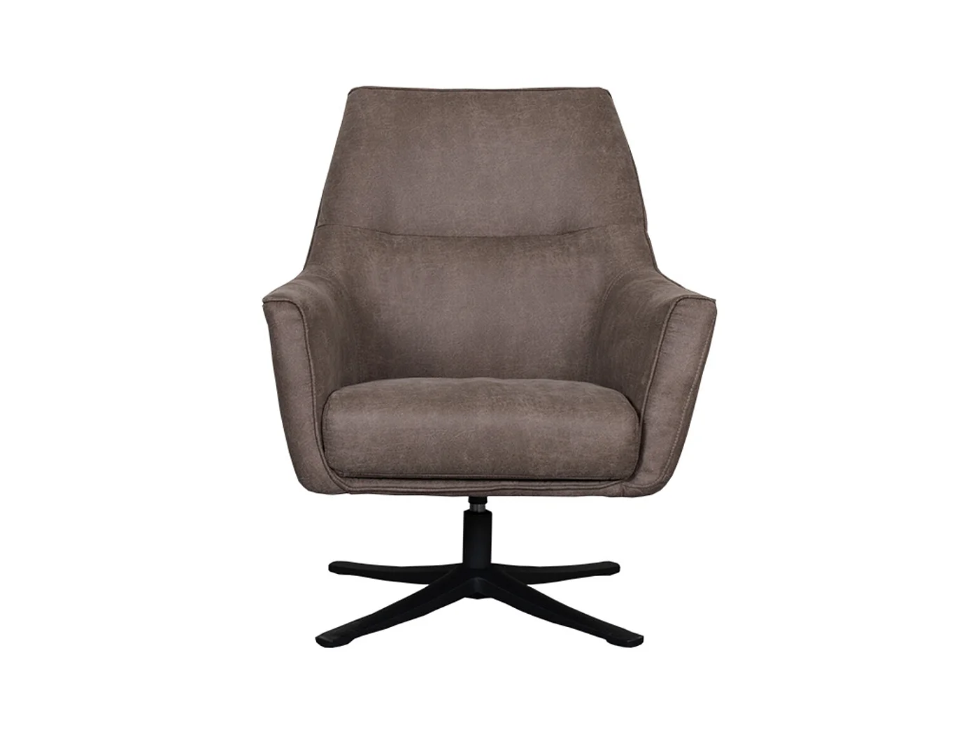 Fauteuil Tod - Taupe - Micro Suede