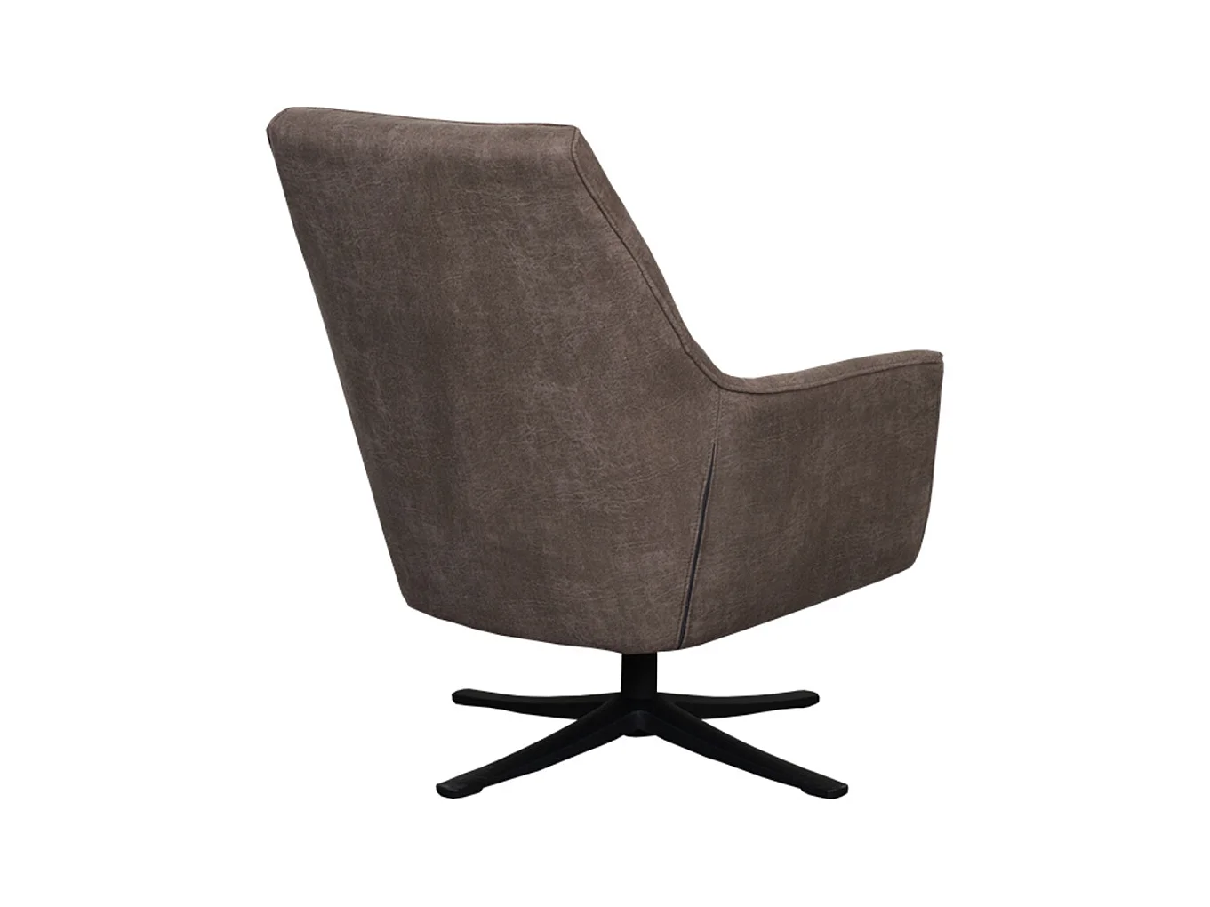 Fauteuil Tod - Taupe - Micro Suede