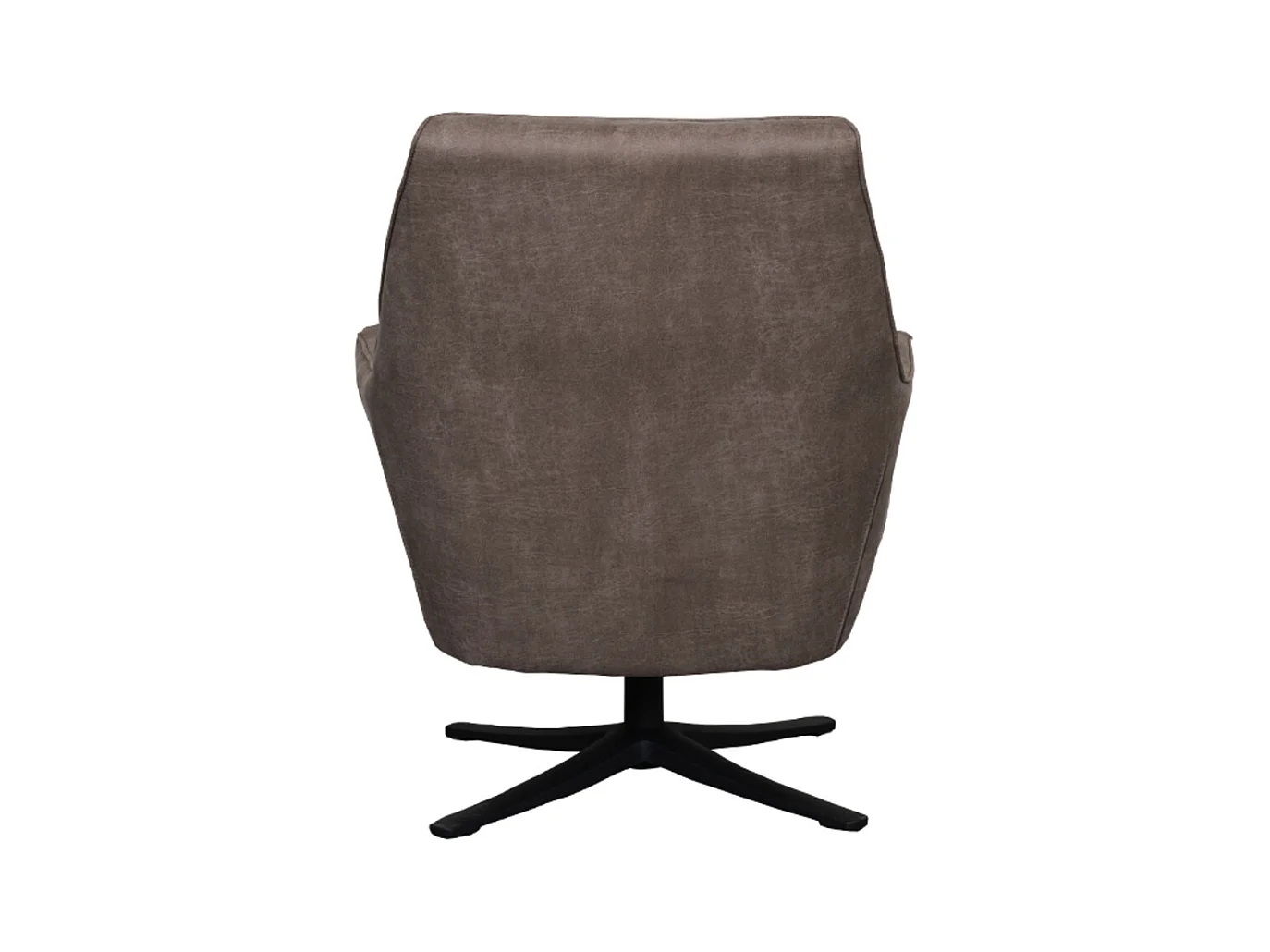 Fauteuil Tod - Taupe - Micro Suede