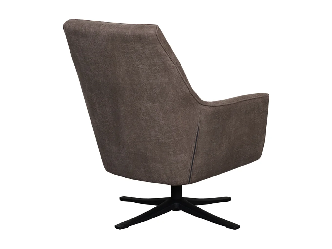 Fauteuil Tod - Taupe - Micro Suede