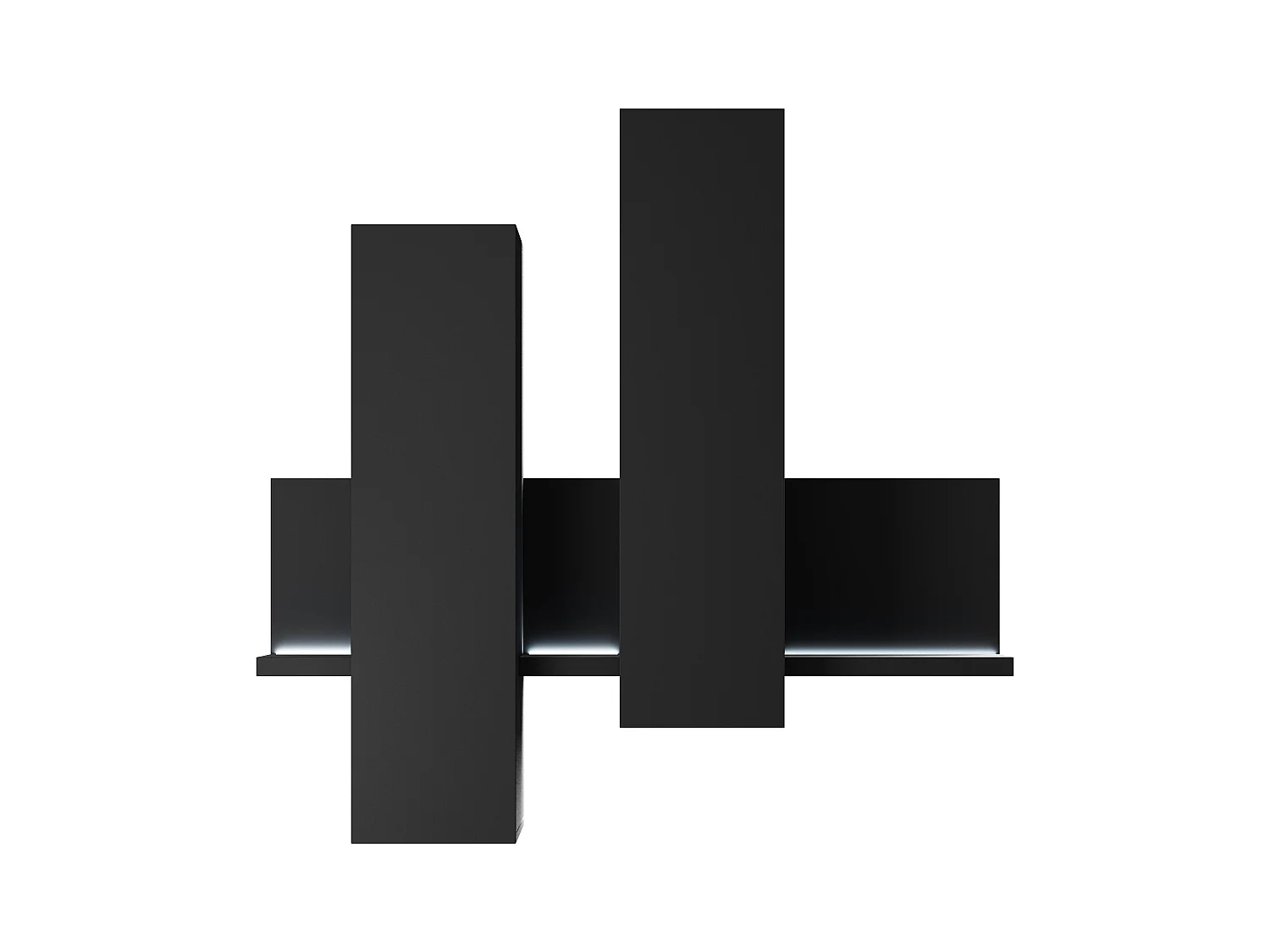 Vitrine suspendue avec deux portes BOTA