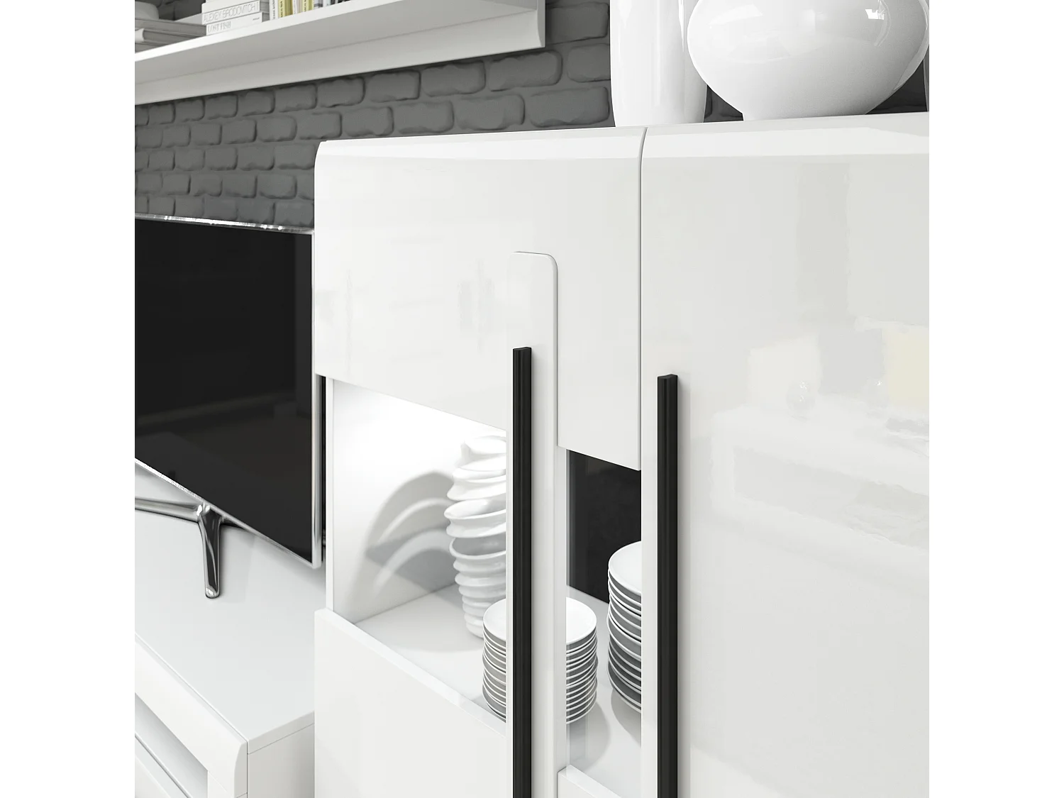 Vitrine avec une porte TULSA