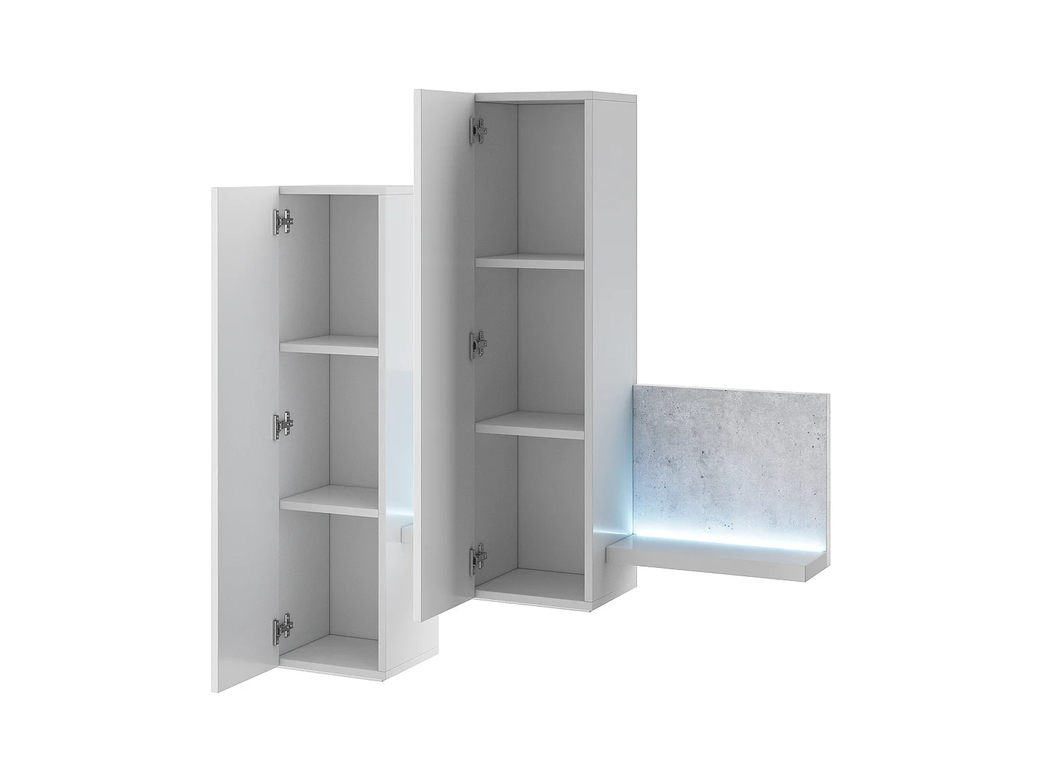 Vitrine suspendue avec deux portes BOTA