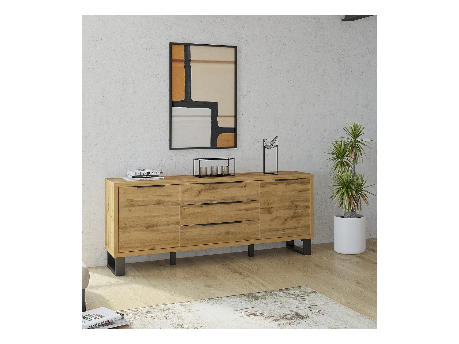 Commode à deux portes HALLE