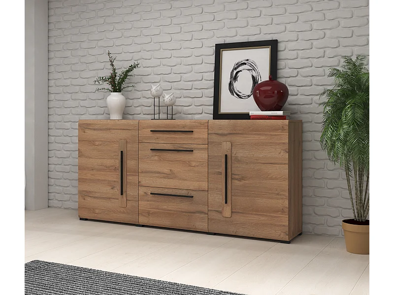 Commode à trois tiroirs TULSA
