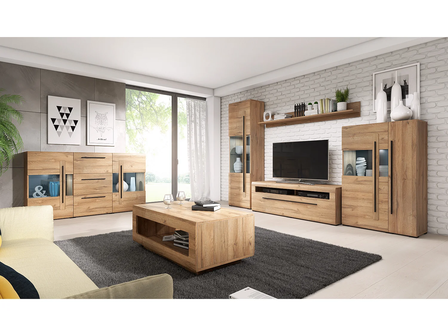 Wandplank TULSA 160 cm