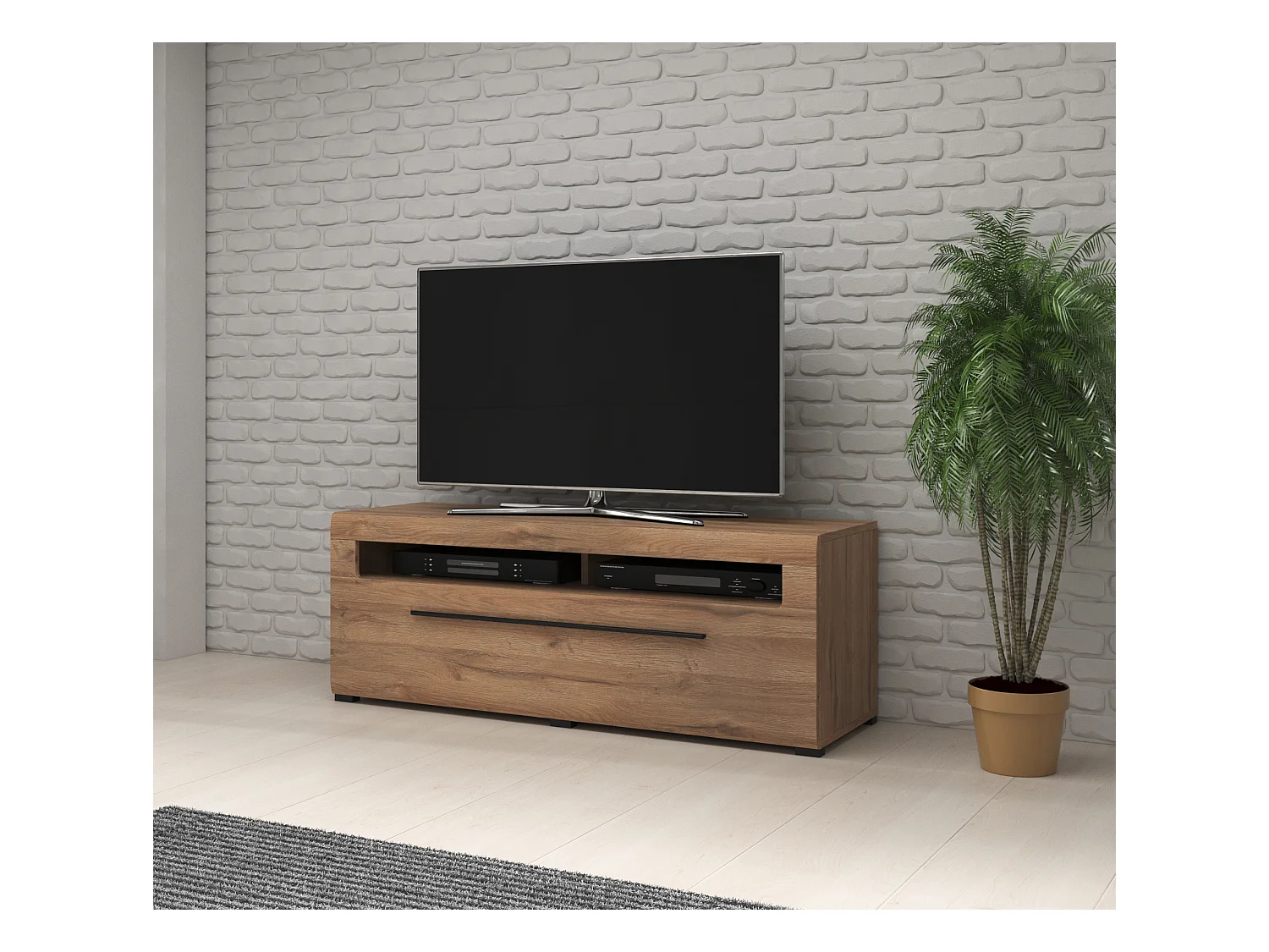 Armoire TV avec un tiroir TULSA 140 cm