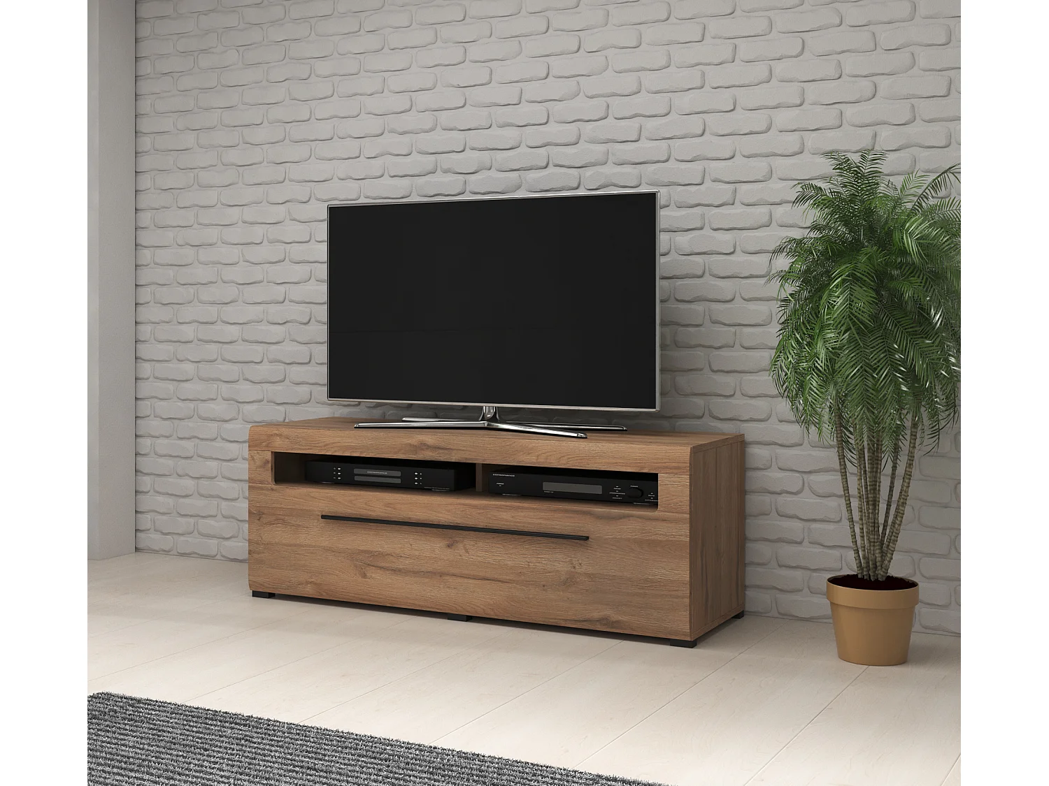Armoire TV avec un tiroir TULSA 140 cm