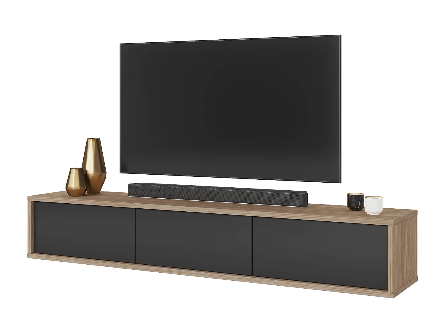 TV-Schrank FRIDA mit drei Türen