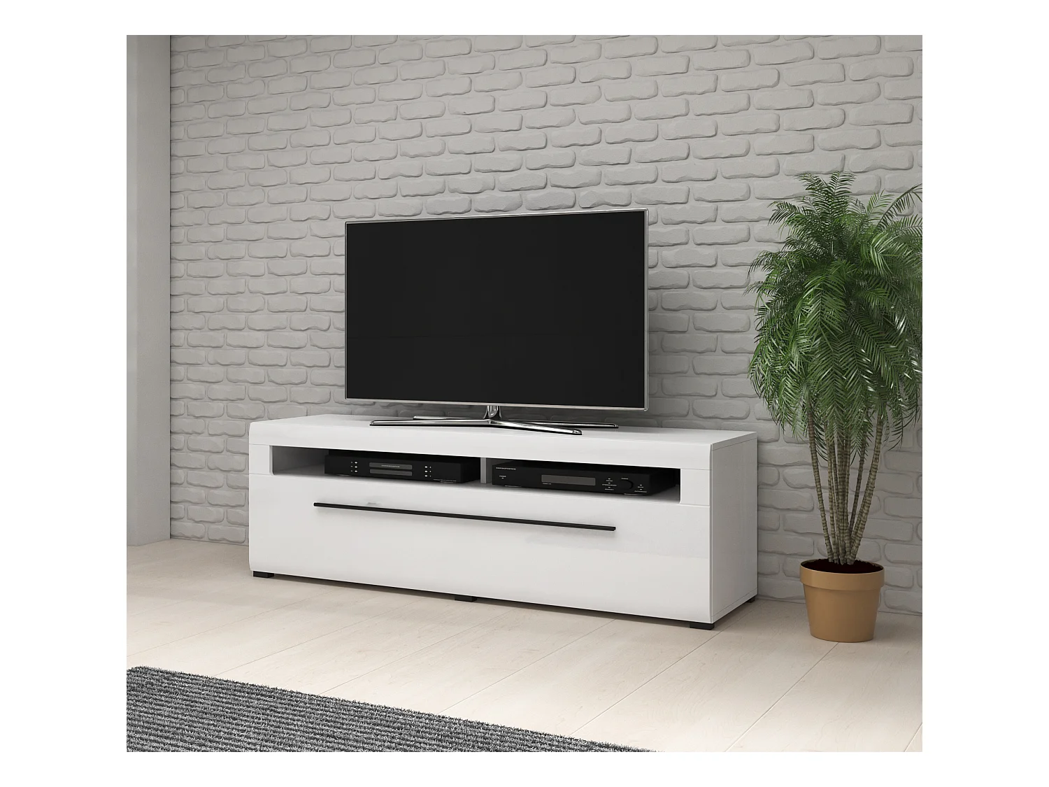 TV-Schrank mit zwei Türen TULSA 160 cm