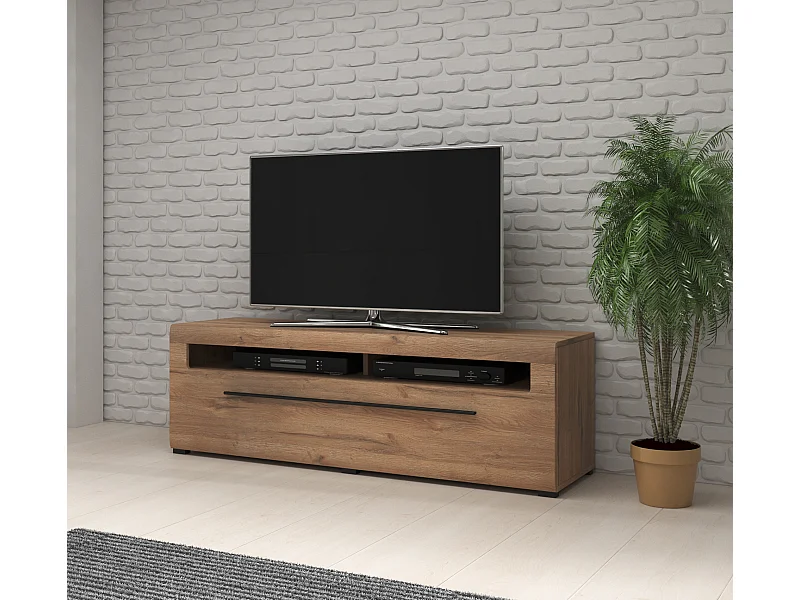 Armoire TV avec deux portes TULSA 160 cm