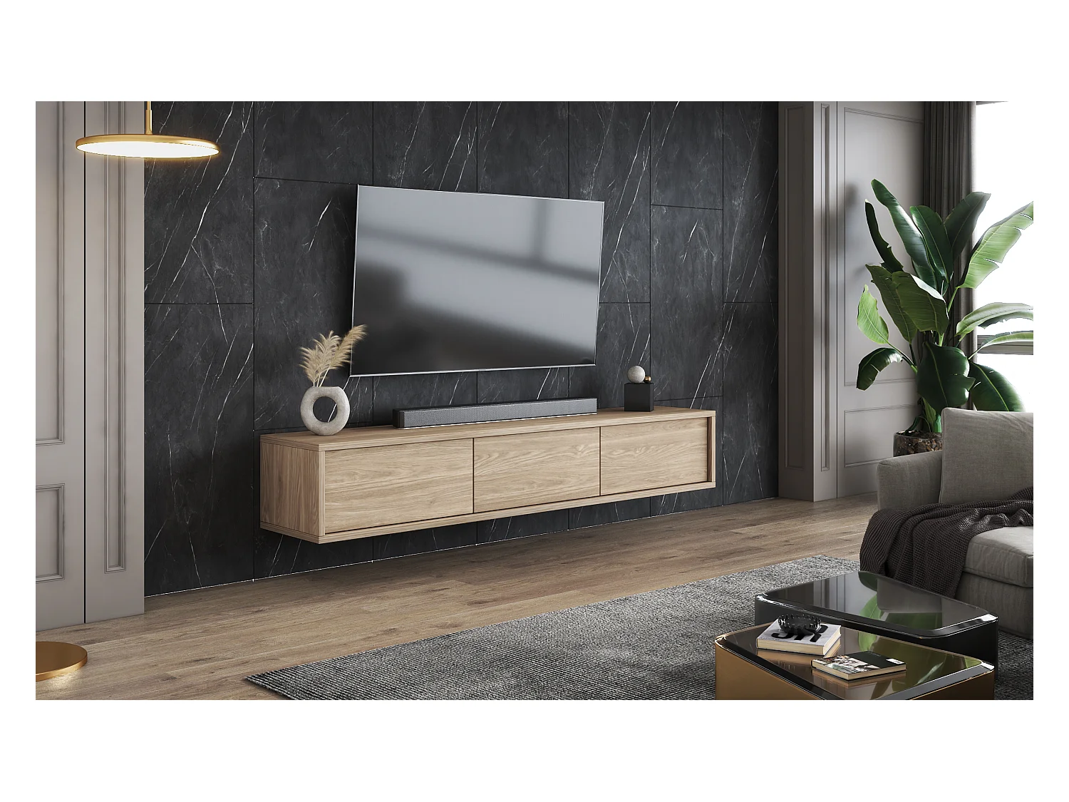 TV-Schrank FRIDA mit drei Türen