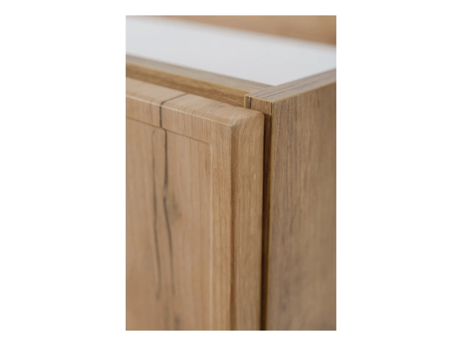 Badkamerkast, Craft Eik / Donkergrijs, gouden greep, 140 (2 x 60 + 20) x 46 x 57 cm