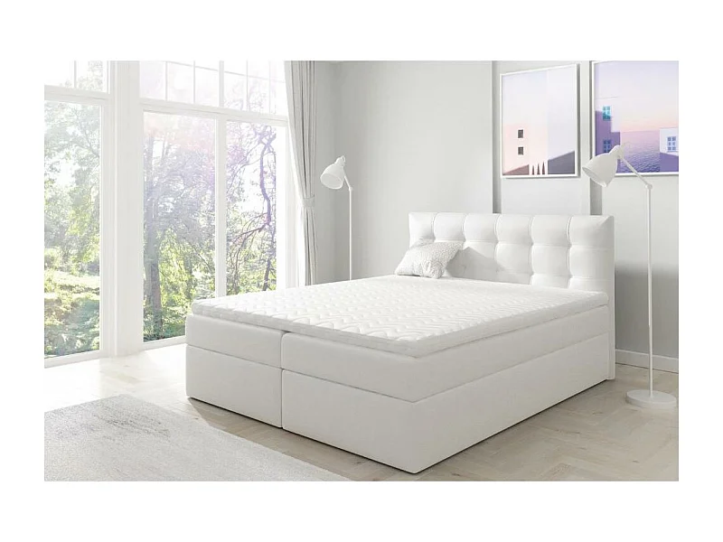 POLSTERBED Topiq 144/203/103 wit